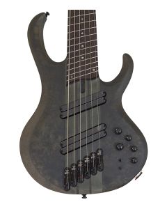 Ibanez BTB806 Multi-Scale 6 String Bass Transparent Gray Flat B-Stock sku number BTB806MSTGF-B5169