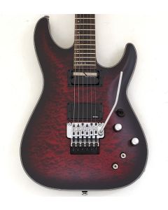 Schecter C-1 Platinum FR-S Guitar Crimson Red Burst Satin B-Stock 0807 sku number SCHECTER793-B0807