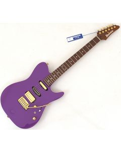 Ibanez LB1VL Lari Basilio Signature Guitar Violet B-Stock sku number LB1VL-B9294