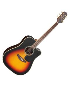 Takamine GD51CE-BSB G-Series G50 Cutaway Acoustic Electric Guitar in Brown Sunburst Finish sku number TAKGD51CEBSB