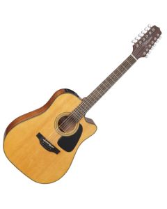 Takamine GD30CE-12NAT G-Series G30 12 String Acoustic Electric Guitar in Natural Finish sku number TAKGD30CE12NAT