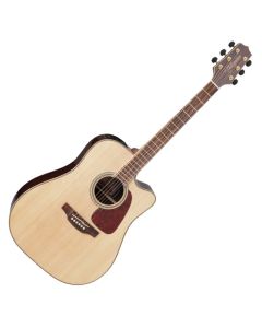 Takamine GD93CE-NAT G-Series G90 Cutaway Acoustic Electric Guitar in Natural Finish sku number TAKGD93CENAT