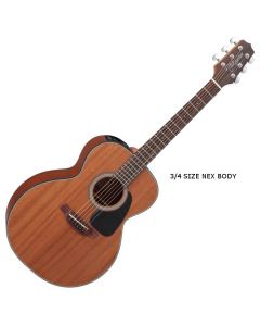 Takamine GX11ME-NS G-Series Mini Acoustic Guitar in Natural Finish sku number TAKGX11MENS