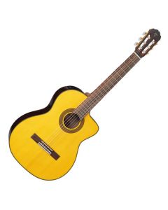 Takamine GC5CELH-NAT Left Handed G-Series Acoustic Electric Classical Guitar in Natural Finish sku number TAKGC5CELHNAT
