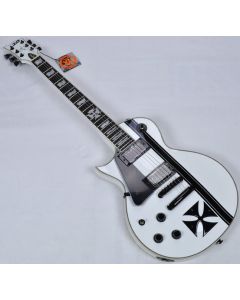 ESP LTD Iron Cross James Hetfield Left Hand Guitar Snow White sku number LIRONCROSSSWLH