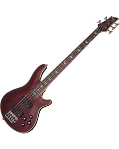 Schecter Omen Extreme-5 Electric Bass in Black Cherry Finish sku number SCHECTER2041