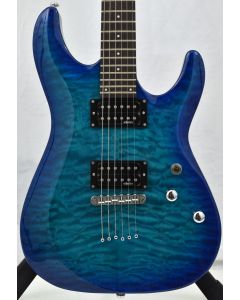 Schecter C-6 Plus Electric Guitar Ocean Blue Burst sku number SCHECTER443