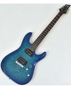 Schecter C-6 Plus Electric Guitar Ocean Blue Burst sku number SCHECTER443