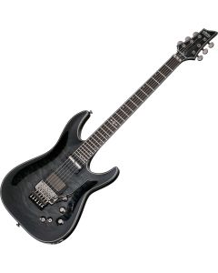 Schecter Hellraiser Hybrid C-1 FR S Electric Guitar in Trans Black Burst Finish sku number SCHECTER1957