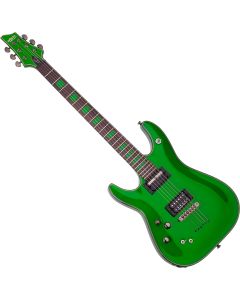 Schecter Signature Kenny Hickey C-1 EX S Left-Handed Electric Guitar in Steele Green Finish sku number SCHECTER229