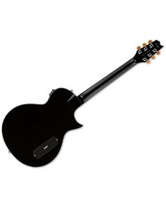 ESP LTD TL-6 LH Steel String Acoustic Left-Handed Electric Guitar in Black Finish sku number LTL6BLKLH