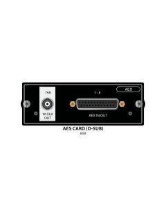 Soundcraft AES/EBU 8x8 D Type Card with Word Clock sku number A520.003000SP