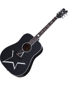 Schecter Robert Smith RS-1000 Busker Acoustic Guitar Gloss Black sku number SCHECTER283