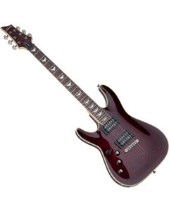 Schecter Omen Extreme-6 Left-Handed Electric Guitar in Black Cherry Finish sku number SCHECTER2009