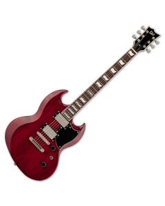 ESP LTD Viper-256 Guitar in See-Thru Black Cherry Finish sku number LVIPER256STBC