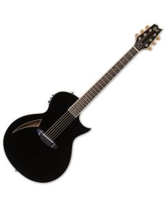 ESP LTD TL-6S Steel String Acoustic Electric Guitar in Black Finish sku number LTL6BLK