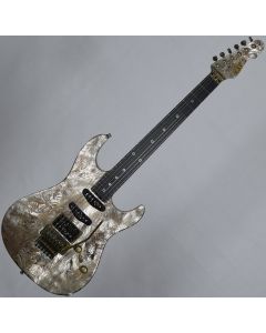 ESP Exhibition Limited Snapper-CTM FR Sand-Blast Maziora Gold Leaf Electric Guitar sku number EEX1742