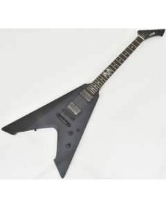 ESP LTD James Hetfield Vulture Electric Guitar in Black Satin B-Stock sku number LVULTUREBLKS.B