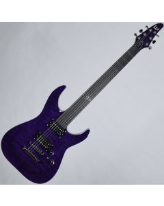 ESP LTD Rob Caggiano RC-600QM Signature Electric Guitar See Thru Purple sku number LRC600QMSTP