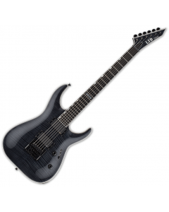 ESP LTD MH-1000 Evertune Flamed Maple Top Electric Guitar See Thru Black sku number LMH1000ETFMSTBLK