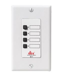 dbx ZC7 Wall Mounted Zone Controller sku number DBXZC7V