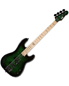 ESP LTD MM-4FM Marco Mendoza Electric Bass See Thru Green Sunburst B-Stock sku number LMM4FMDSTGSB.B
