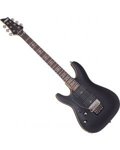 Schecter Demon-6 FR Left-Handed Electric Guitar Satin Black sku number SCHECTER3666