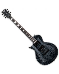 ESP LTD EC-1000 Piezo Left-Handed Electric Guitar See Thru Black sku number LEC1000PIEZOSTBLKLH