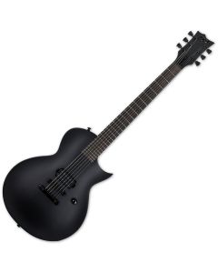 ESP LTD EC-Black Metal Electric Guitar Black Satin sku number LECBKMBLKS