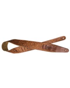 Takamine Tooled Leather Guitar Strap sku number MTAKTKS317F