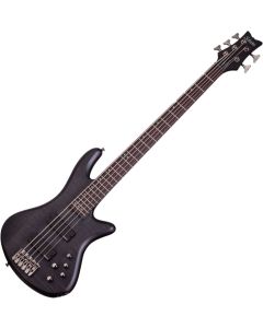 Schecter Stiletto Studio-5 Electric Bass See-Thru Black Satin sku number SCHECTER2721