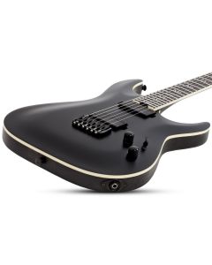 Schecter C-1 SLS Elite Evil Twin Electric Guitar in Satin Black sku number SCHECTER1347