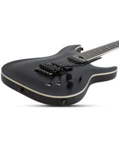 Schecter C-1 FR-S SLS Evil Twin Electric Guitar in Satin Black sku number SCHECTER1348
