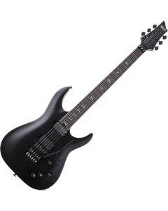 Schecter C-1 FR-S SLS Evil Twin Electric Guitar in Satin Black sku number SCHECTER1348