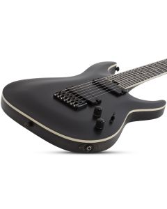 Schecter C-7 SLS Elite Evil Twin Electric Guitar in Satin Black sku number SCHECTER1349
