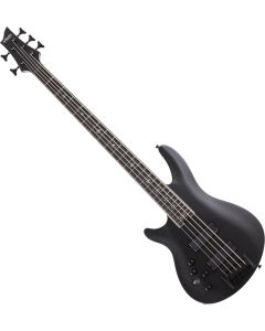 Schecter SLS ELITE-5 Evil Twin Left Hand Electric Bass in Satin Black sku number SCHECTER1397