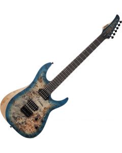 Schecter Reaper-6 Electric Guitar in Satin Sky Burst sku number SCHECTER1501
