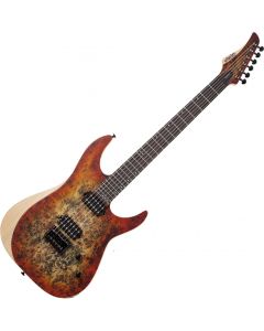 Schecter Reaper-6 Electric Guitar in Satin Inferno Burst sku number SCHECTER1502