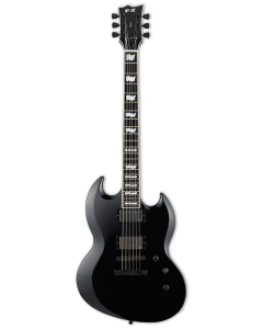 ESP E-II Viper Black Electric Guitar w/Case sku number EIIVIPERBLK