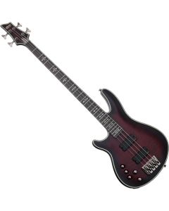 Schecter Hellraiser Extreme-4 Left-Handed Electric Bass Crimson sku number SCHECTER1912