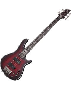 Schecter Hellraiser Extreme-5 Electric Bass Crimson Red Burst Satin sku number SCHECTER1919