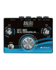 FoxGear Anubi Ambient Box Reverb Delay Chorus Multi-Effects Pedal sku number FOX-ANUBI-AMBIENT