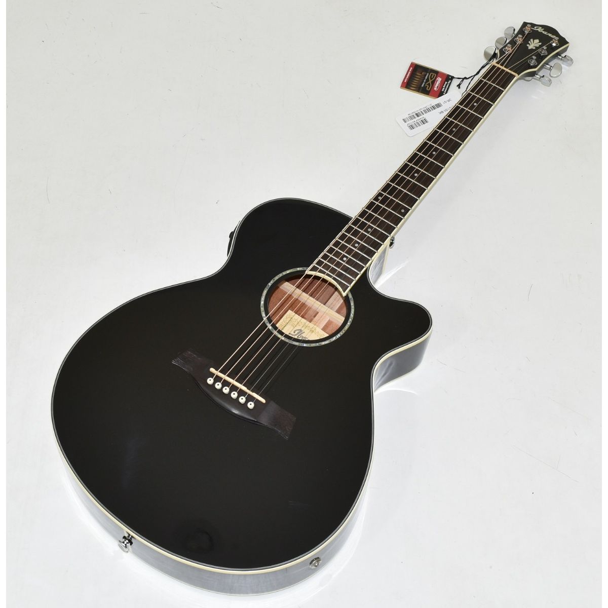 Ibanez AEG10NII Classical Acoustic Electric Guitar Black B Stock 0136
