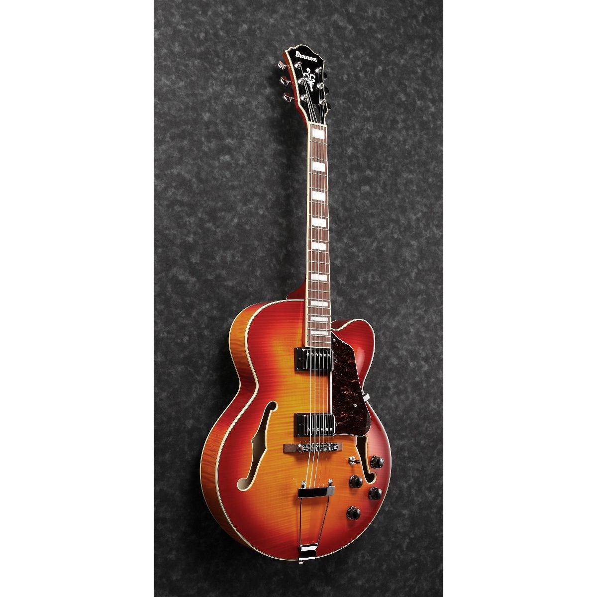 アイバニーズAF 75fm-AWB Ibanez AF Artcore Aged Whiskey Burst AF75FMAWB Hollow Body