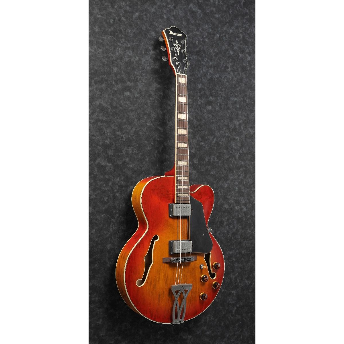 Ibanez AFV75 VAL AFV Artcore Vintage Amber Burst Low Gloss Hollow Body
