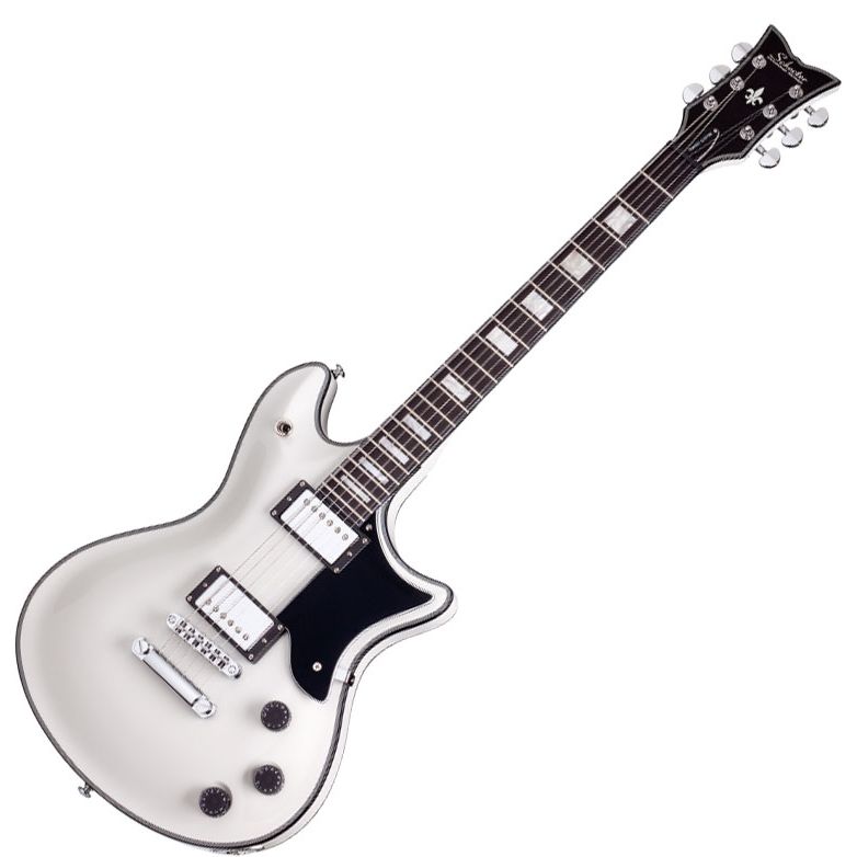 Schecter Tempest Custom Electric Guitar Vintage White