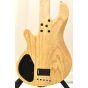 Lakland Skyline Series 55-02 Deluxe Spalted Maple Top 5 String Electric Bass Natural sku number S55-02D NAT