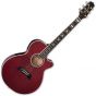 Takamine TSP158C STR Acoustic Electric Guitar See Thru Red Gloss sku number TAKTSP158CSTR