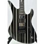 Schecter Signature Synyster Custom Electric Guitar Gloss Black Silver Pin Stripes B-Stock 1960 sku number SCHECTER1740.B 1960