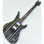 Schecter Signature Synyster Custom Electric Guitar Gloss Black Silver Pin Stripes B-Stock 1960 sku number SCHECTER1740.B 1960